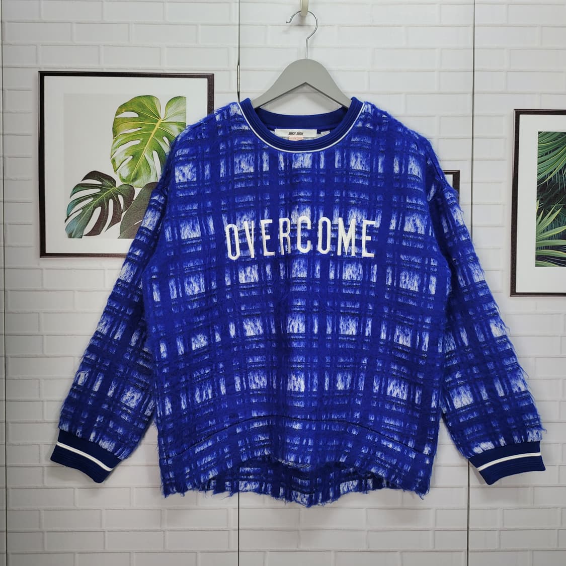 쥬시쥬디 루즈핏 긴팔 니트 스웨터 티셔츠 85 상품이미지1