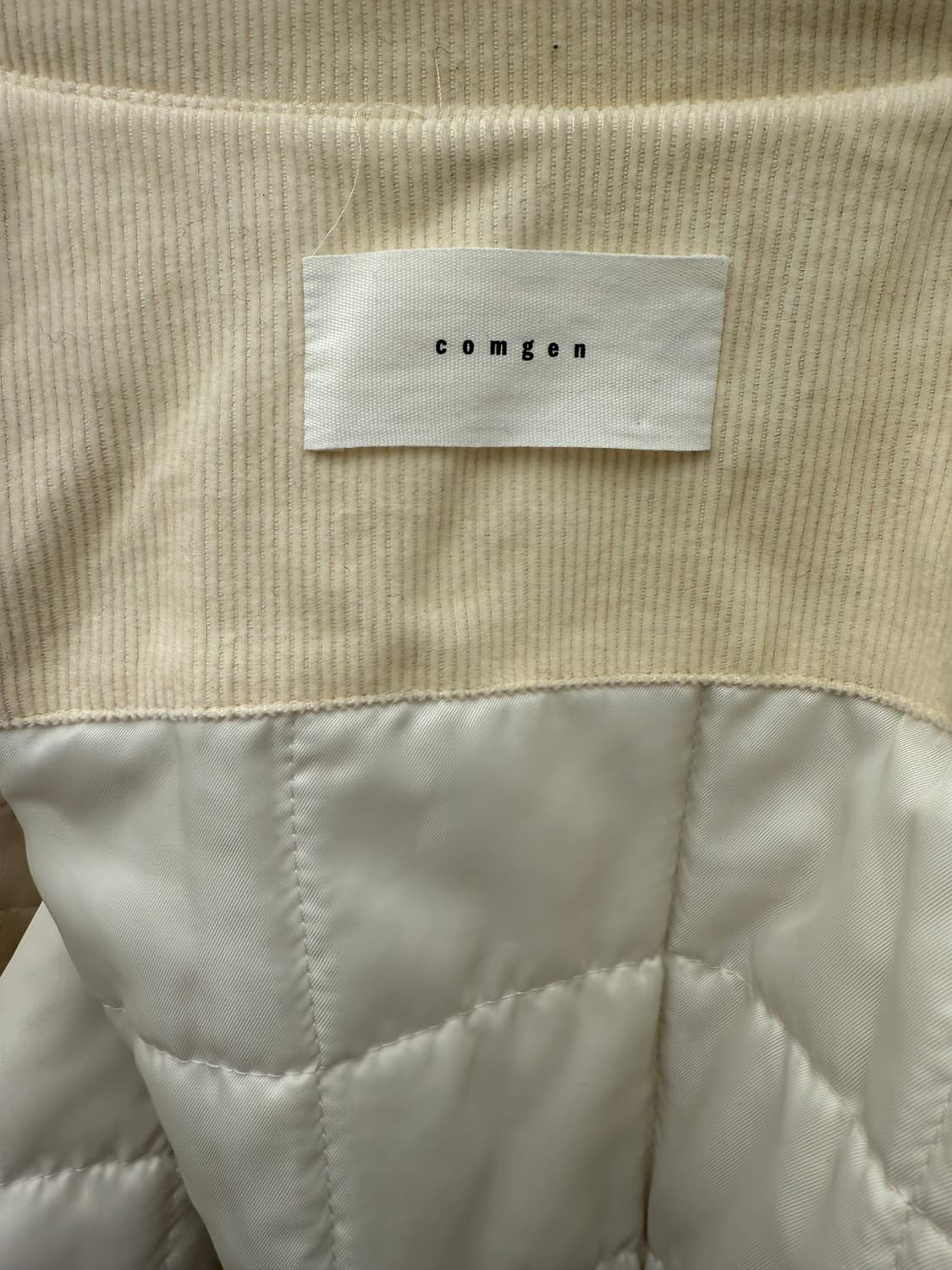 comgen 아이보리 자켓 상품이미지5