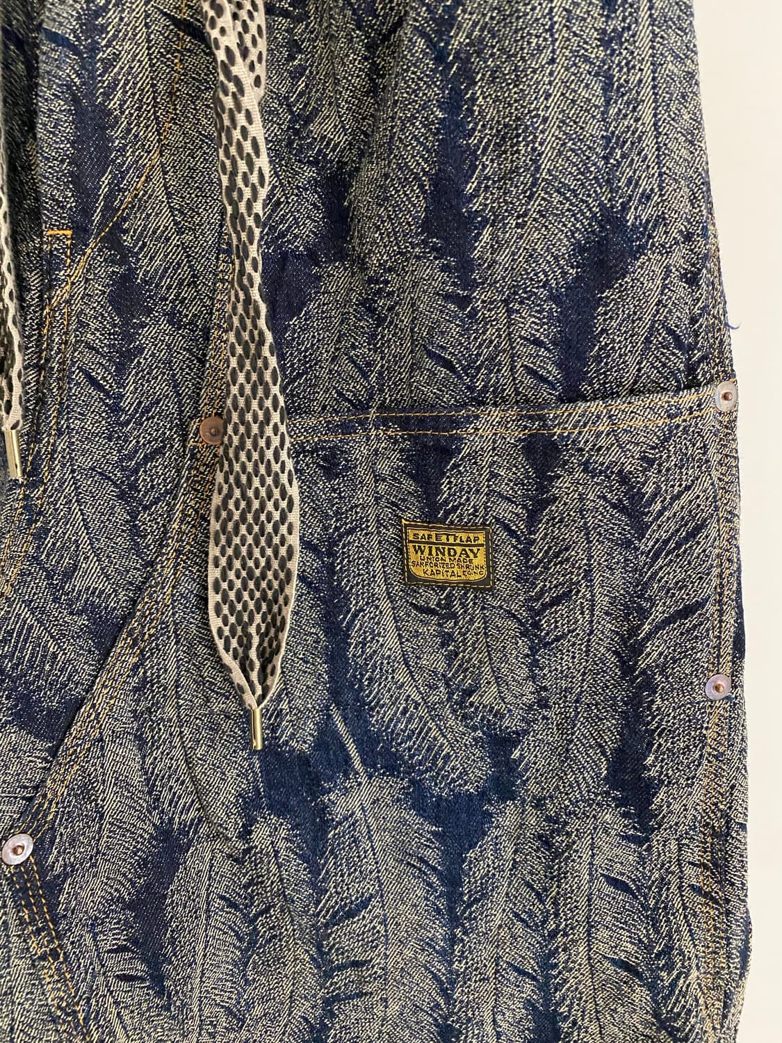 2] 캐피탈 맥파이 페더 더블니 팬츠 상품이미지5