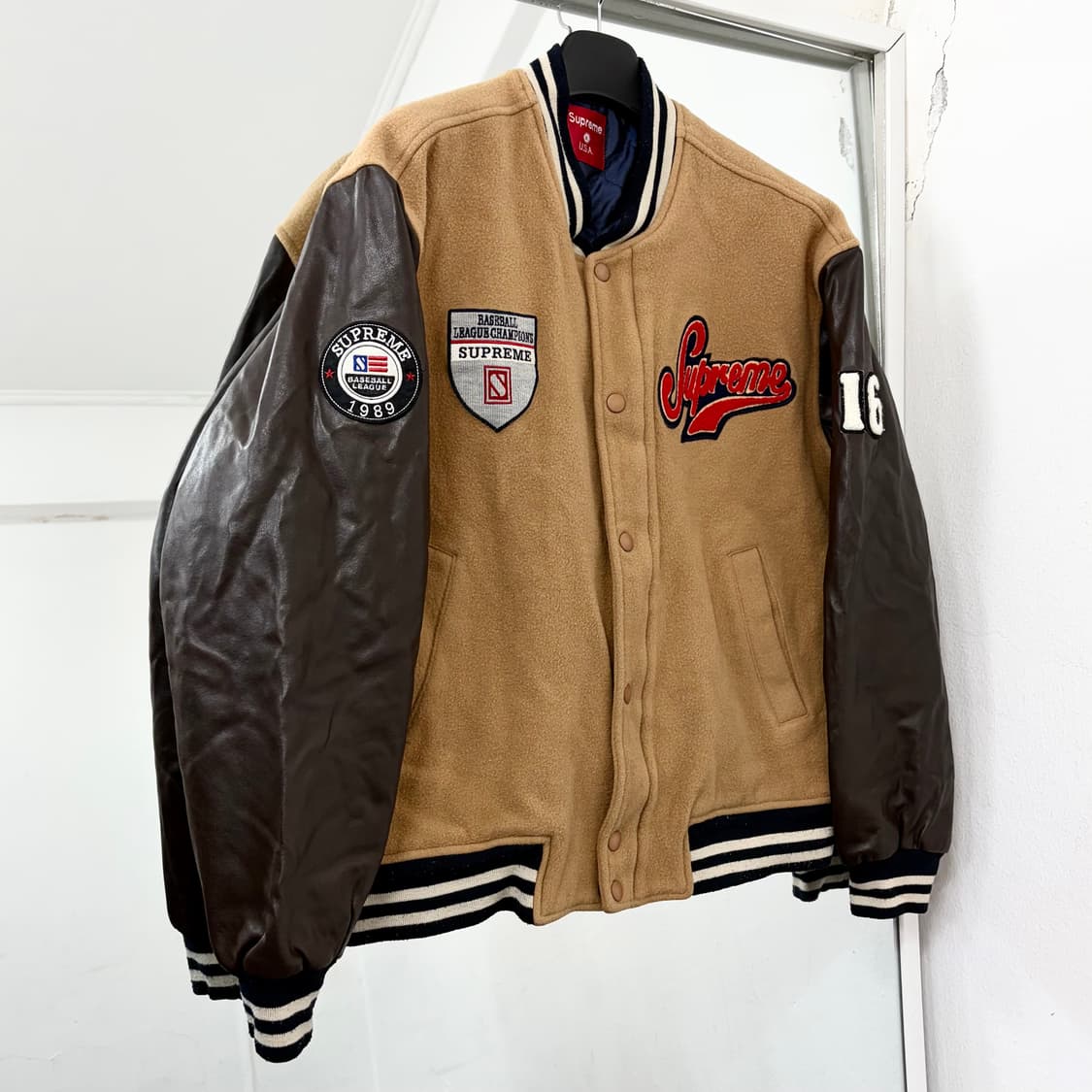 슈프림 90s 울 바시티 자켓 상품이미지5