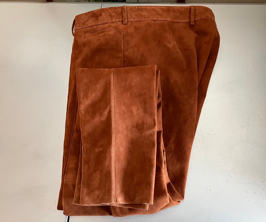 프라다 스웨이드 팬츠 상품이미지7