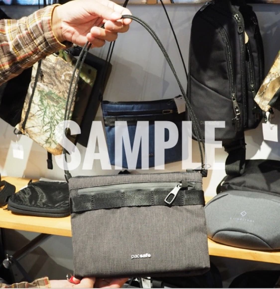 메트로세이프 X 도난방지가방 크로스백 해외여행 여행지갑 상품이미지5