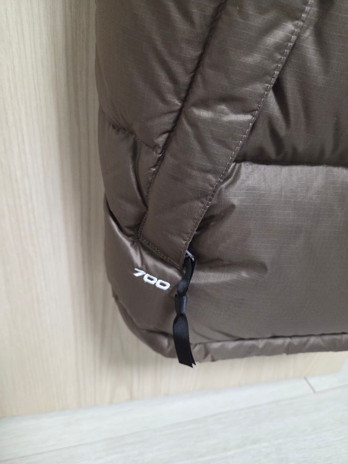 노스페이스 눕시 베스트 브라운 해외판 M 상품이미지2