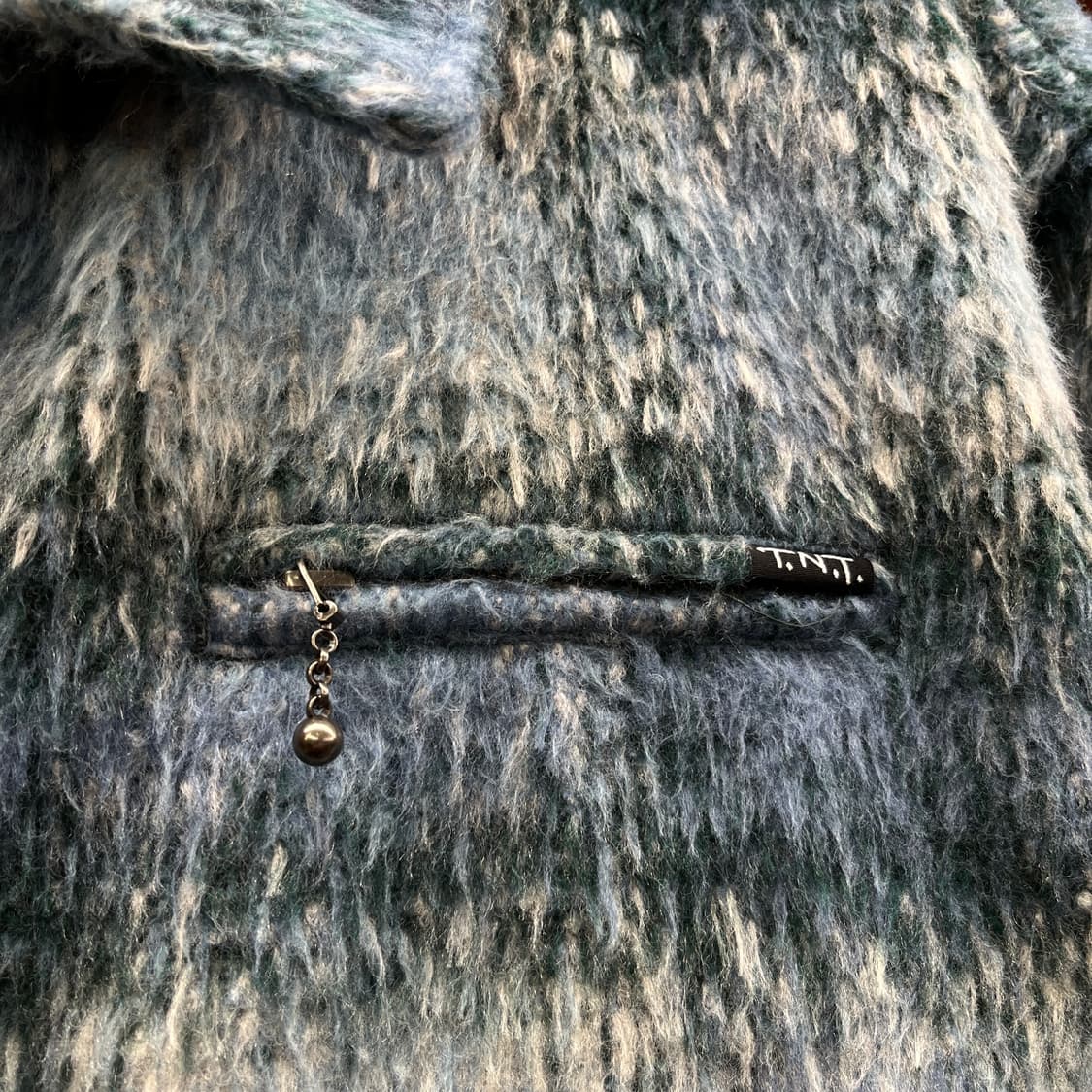 디스이즈네버뎃 브러쉬드 체크 자켓  [ 100 ] 상품이미지4