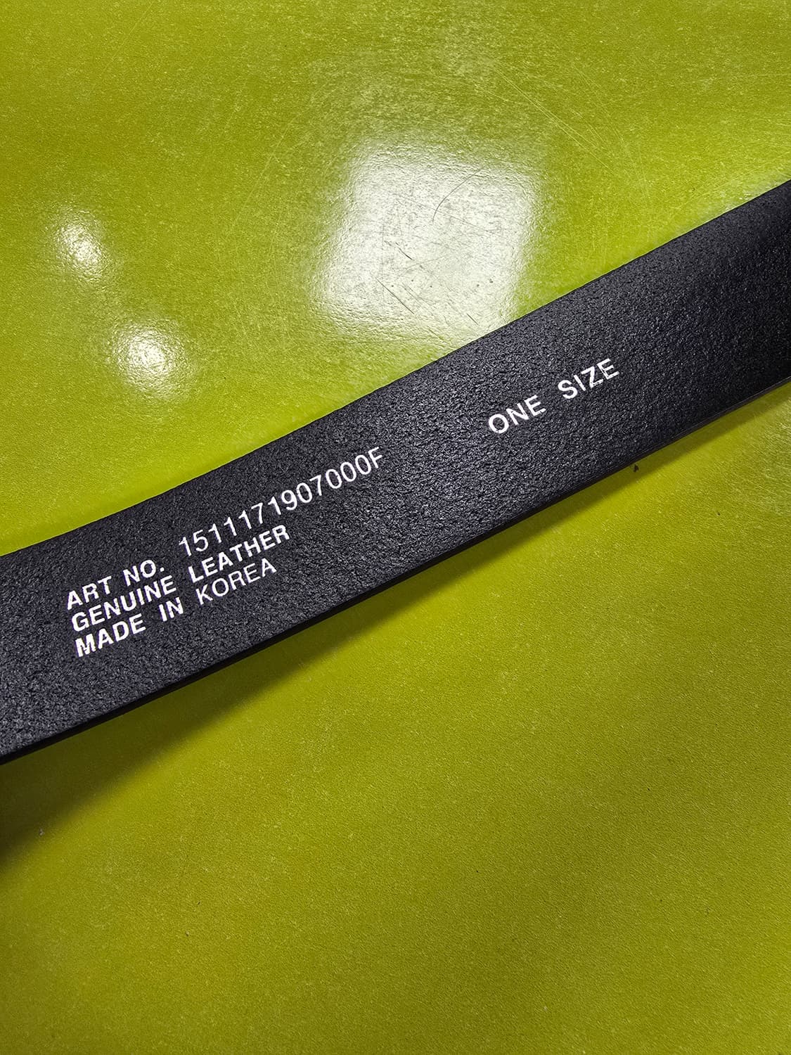 제이린드버그 블랙 남성 벨트  상품이미지3