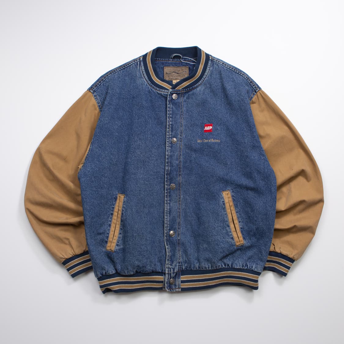 90s Port 데님 바시티 자켓 상품이미지2