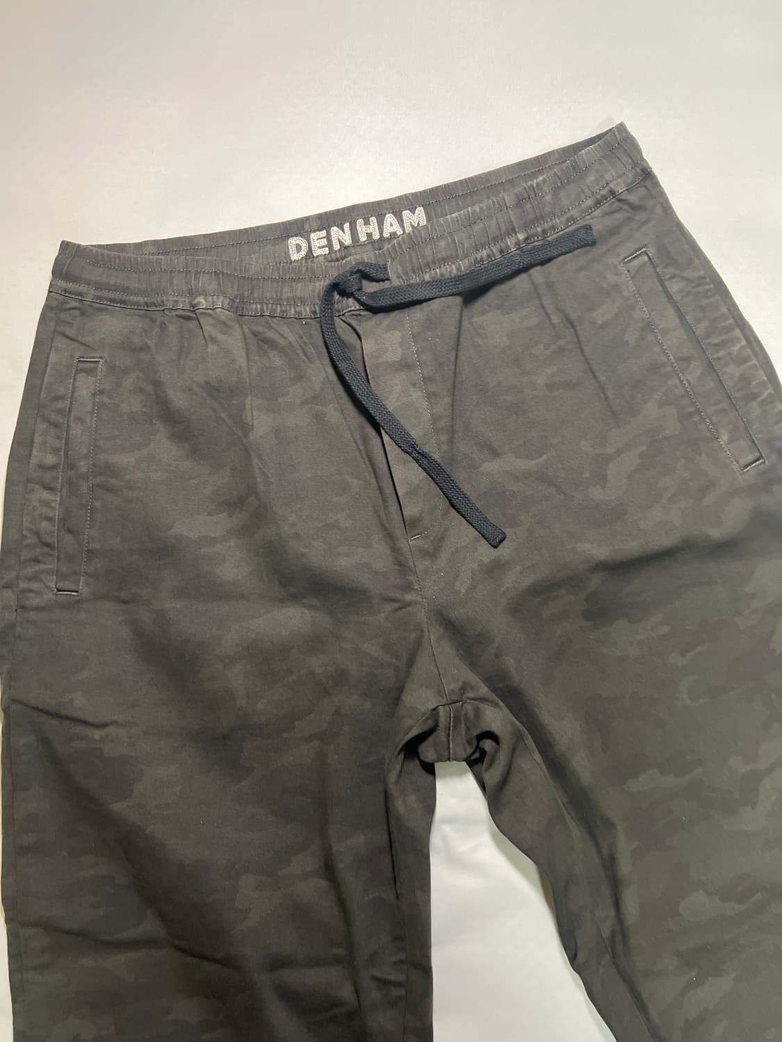 DENHAM Black Camo Wide Pants 34 상품이미지2