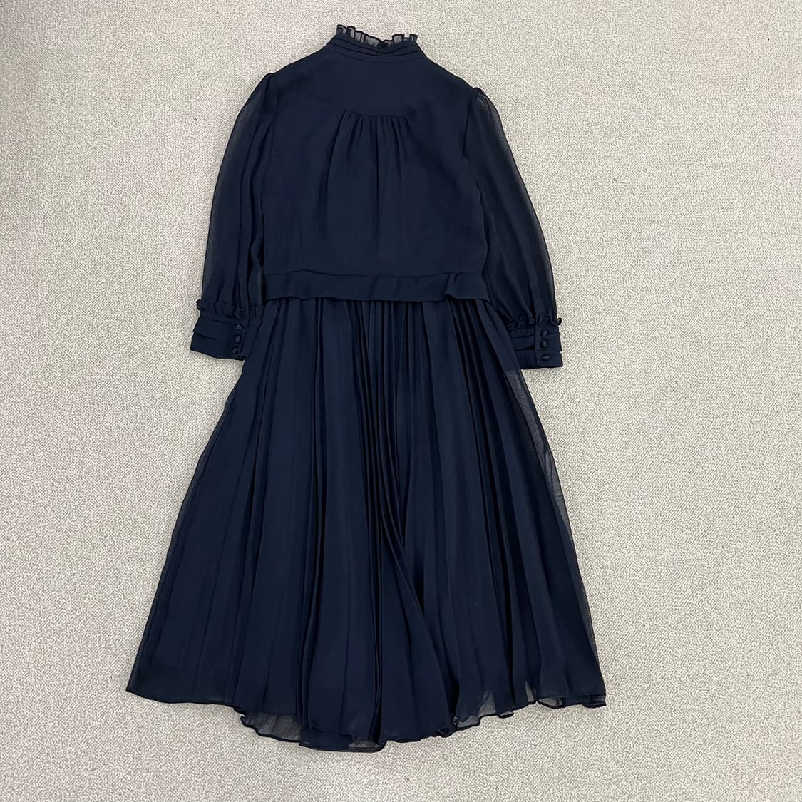 85 모조에스핀 플리츠 드레스 원피스 0220M 상품이미지4