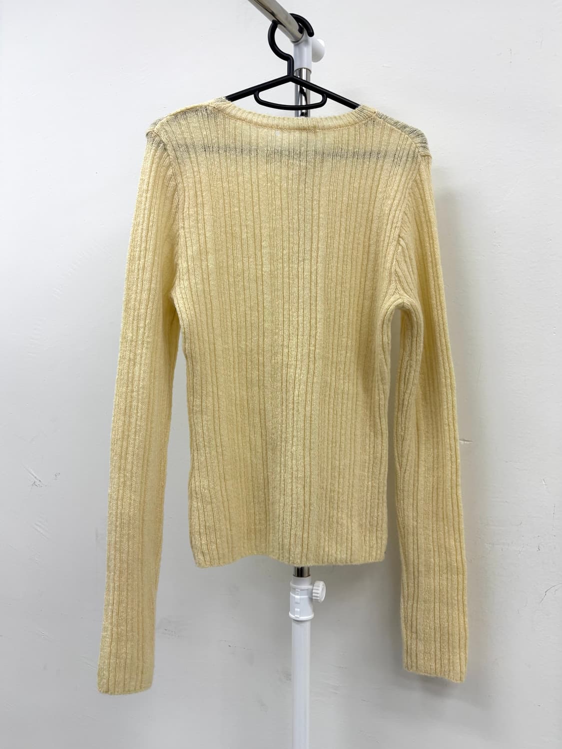 빈티지 연노랑 롱슬리브 상품이미지7