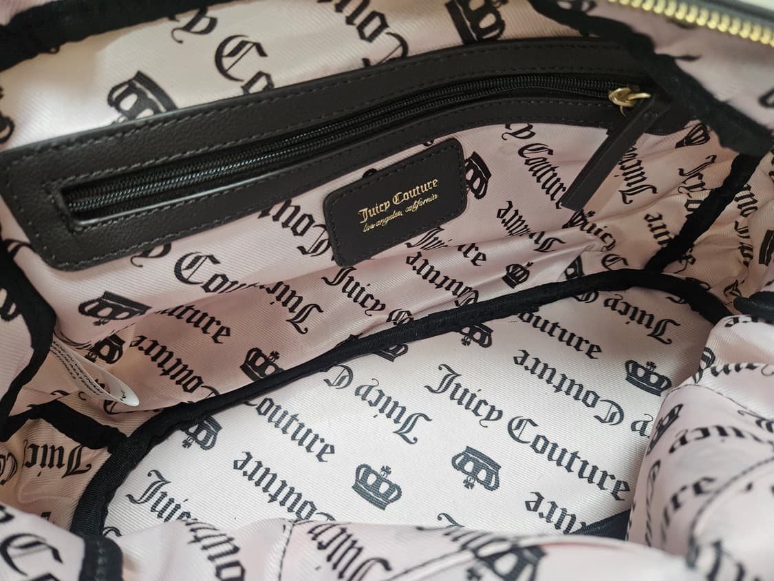 쥬시꾸뛰르 화이트 벨벳 가방 /갸루 y2k 상품이미지3