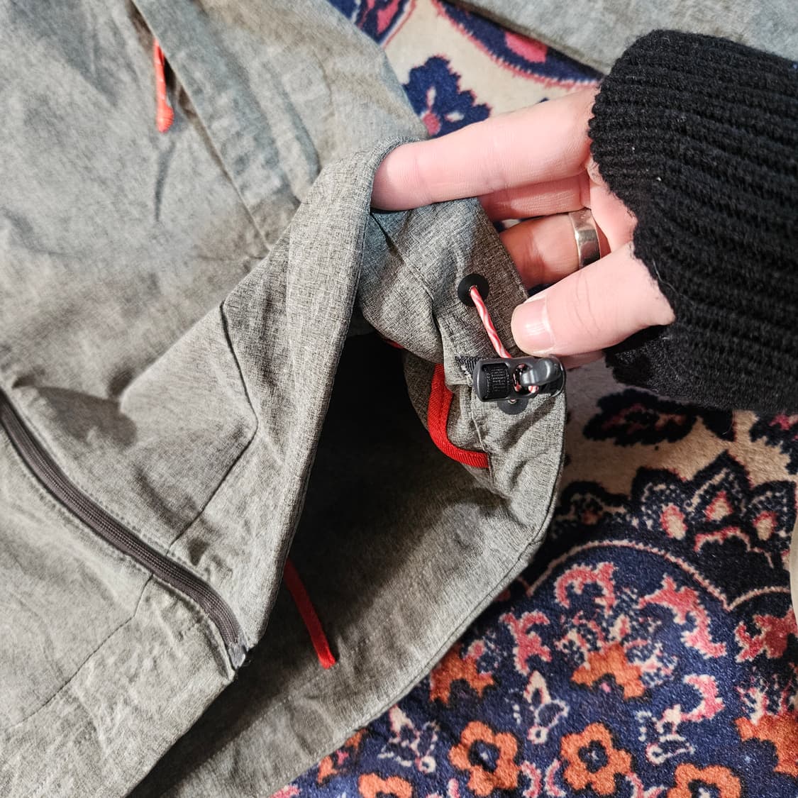 마운틴하드웨어 시그니쳐 로고 경량 바람막이 자켓 M size 상품이미지6