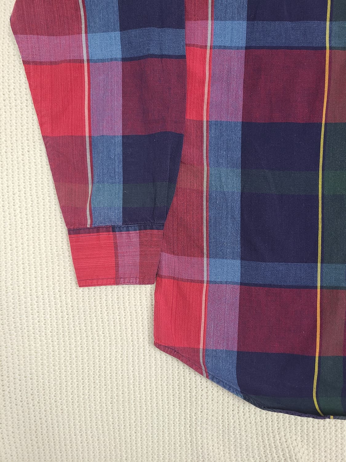'90 CHAPS Ralph Lauren 체크 셔츠 상품이미지7