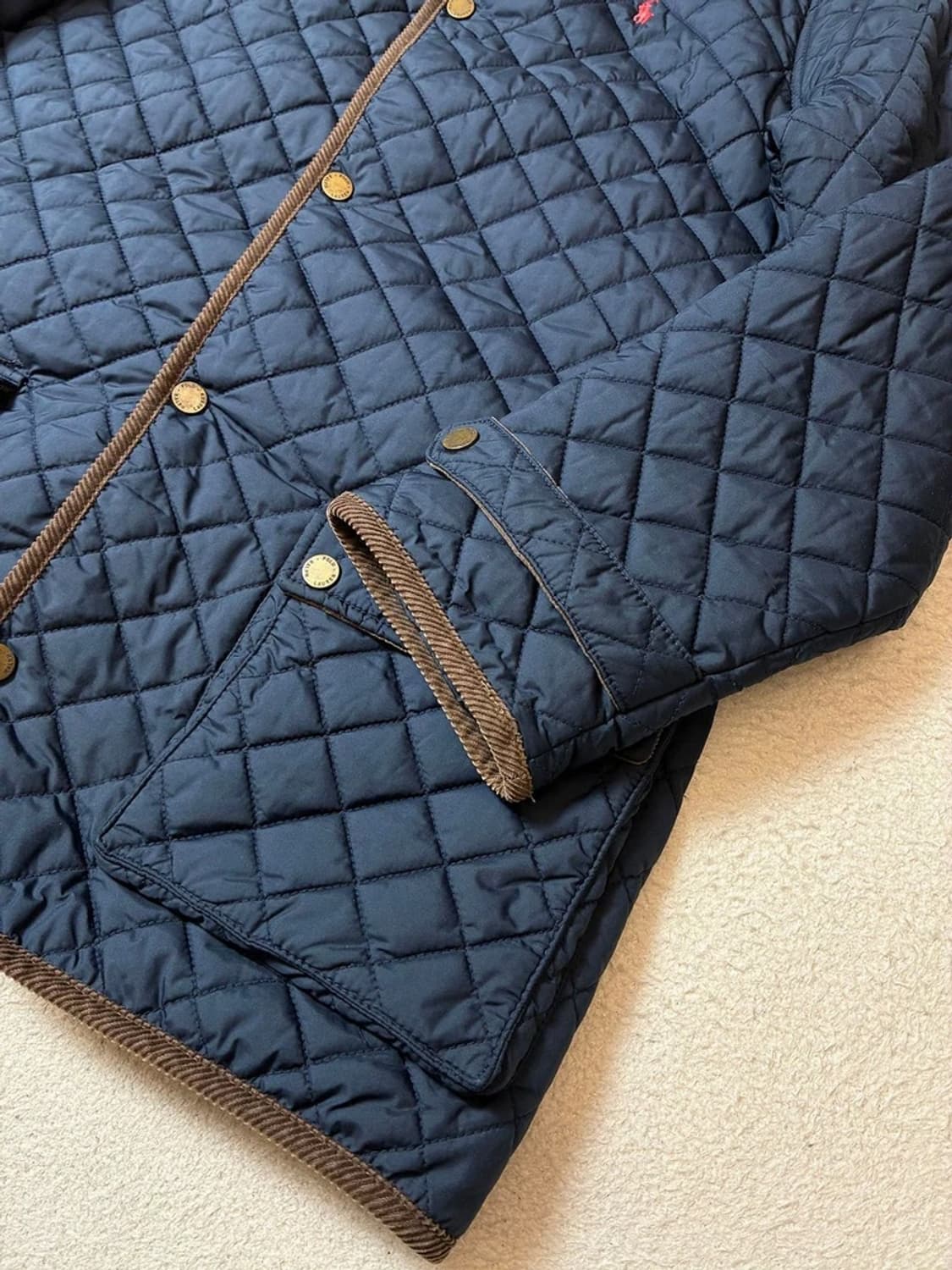폴로 랄프로렌 헤리티지 클래식 퀼팅 하이넥 자켓 PN7131 상품이미지6