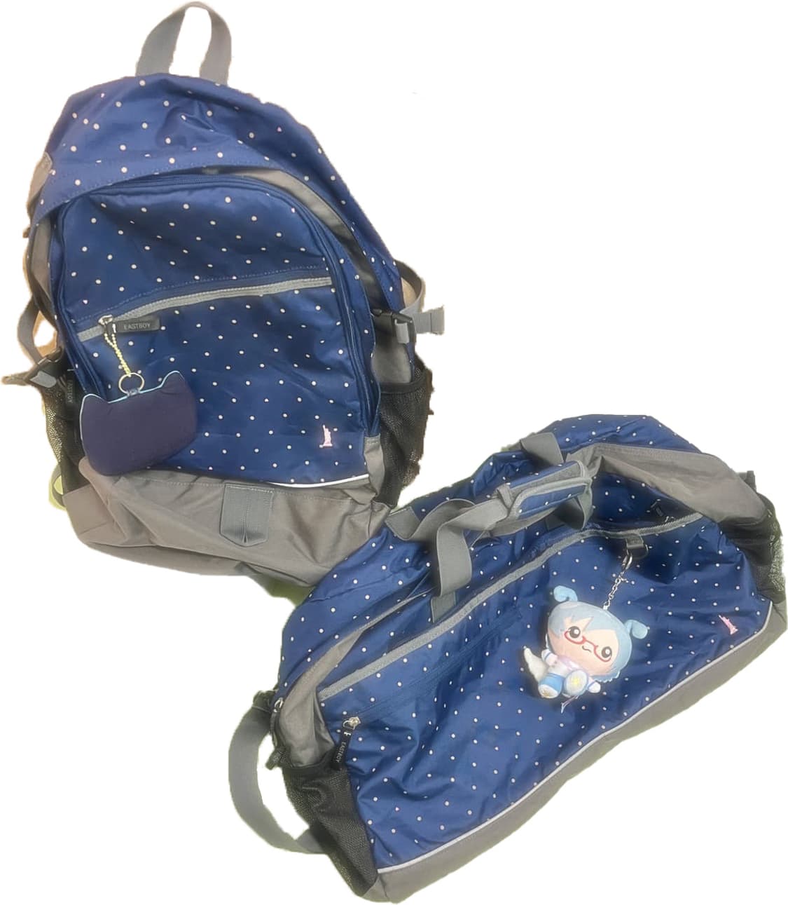 네이비 도트 가방세트 🌀 상품이미지1