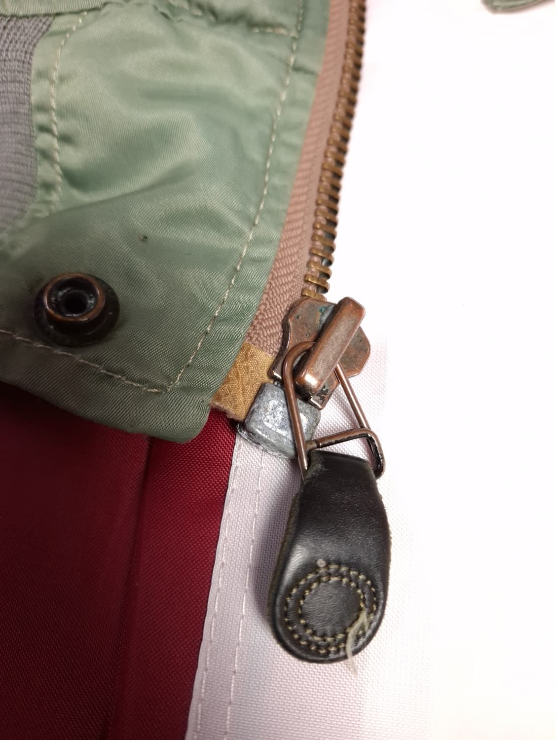 오리지날 캡클로딩사 미공군 L-2B 울파일 항공점퍼 상품이미지3