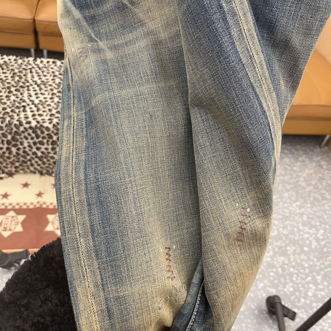 리바이스 505 올드스쿨 아메카지 워시드 데님팬츠 30인치 C09031 상품이미지9