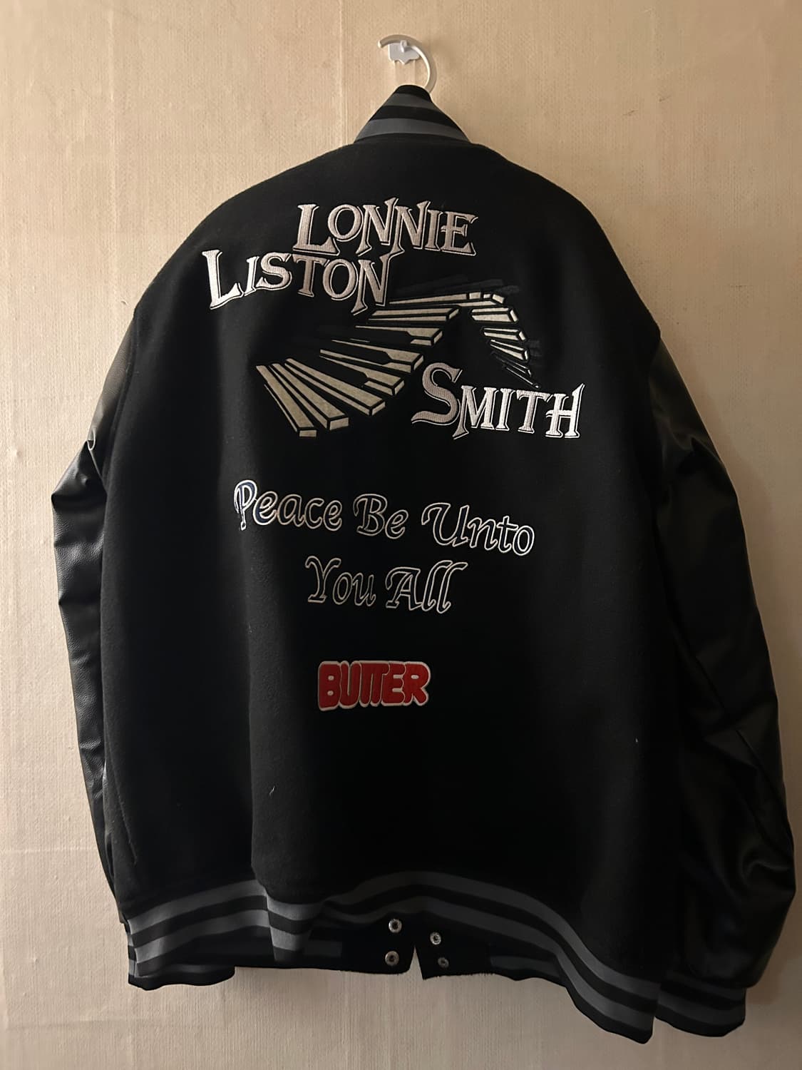 buttergoods 베러굿즈 로니 리스톤 스미스 바시티자켓 XL 상품이미지4