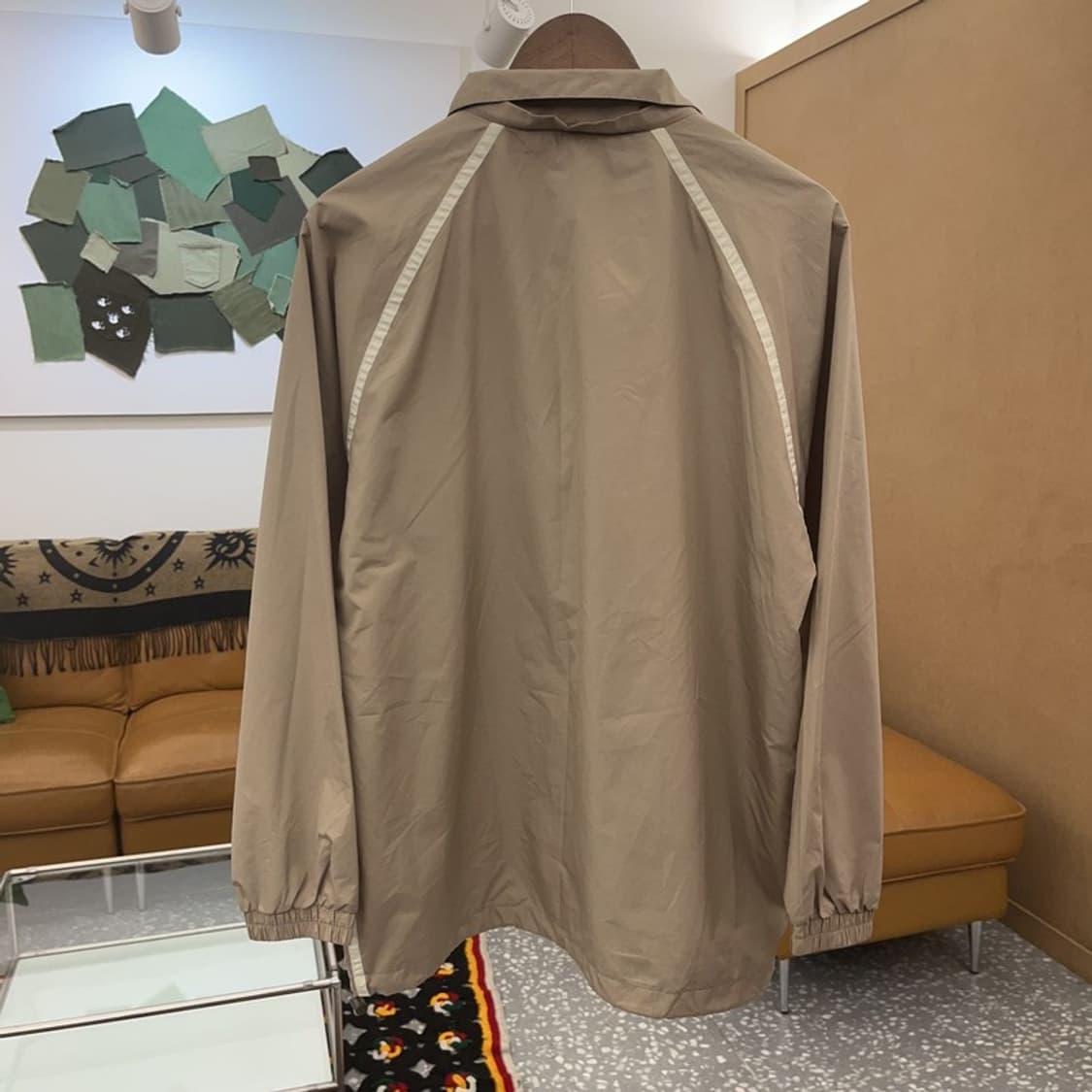 아디다스 올드스쿨 라인배색 바람막이 자켓 95 C08256 상품이미지4