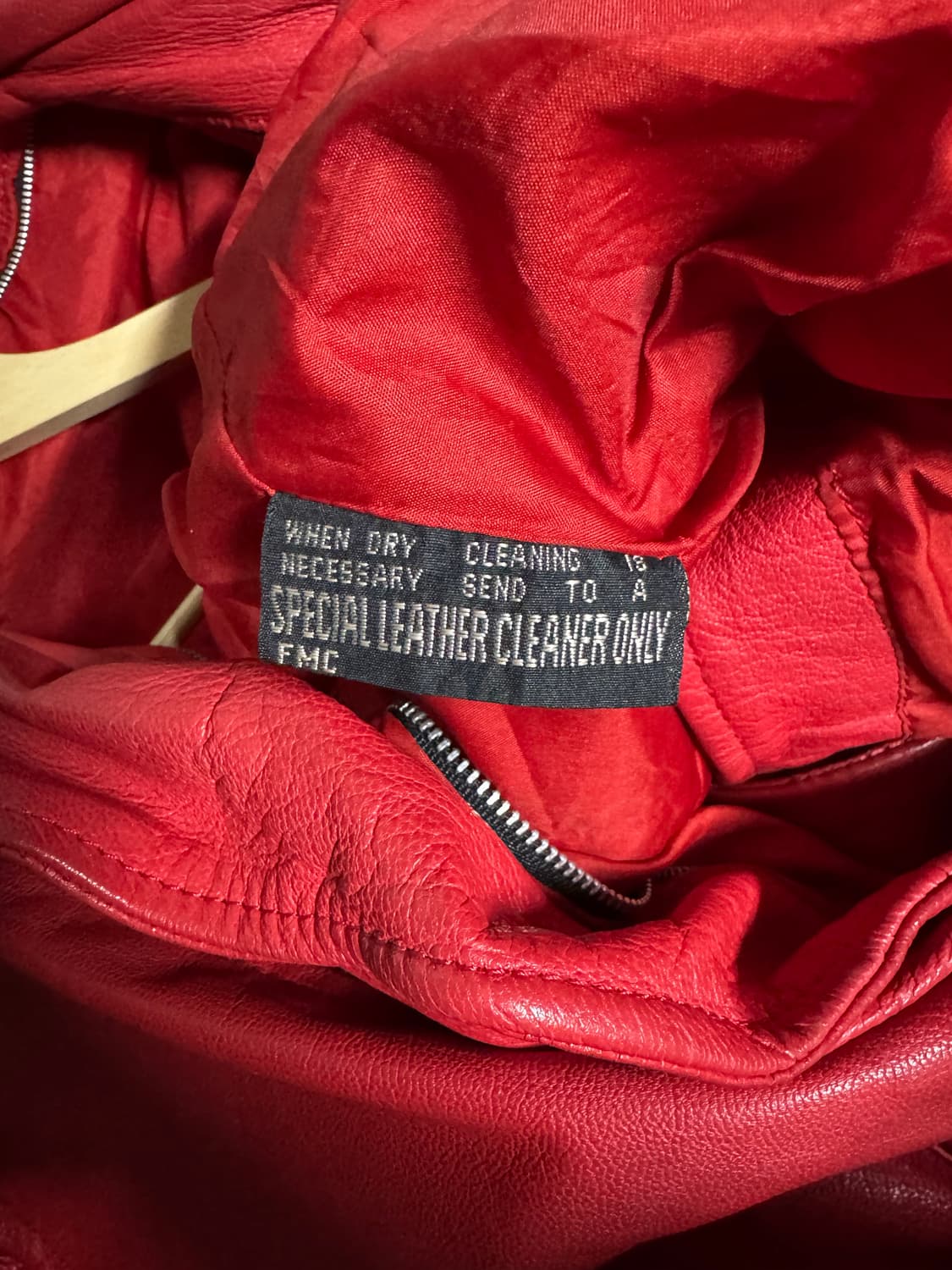 ~90‘s Double Rider Leather Jacket 상품이미지10