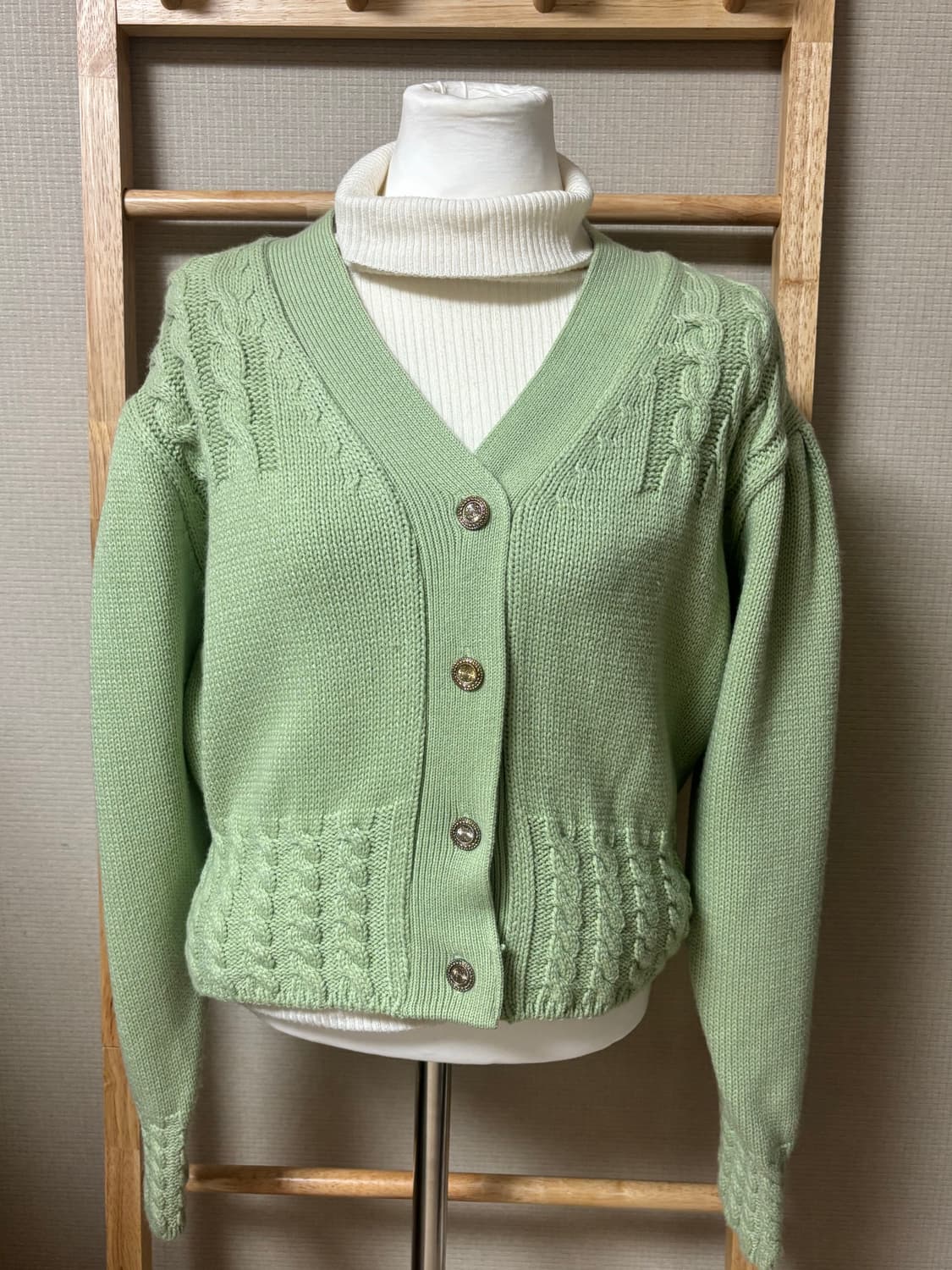 메로나 니트 가디건🍈 상품이미지2