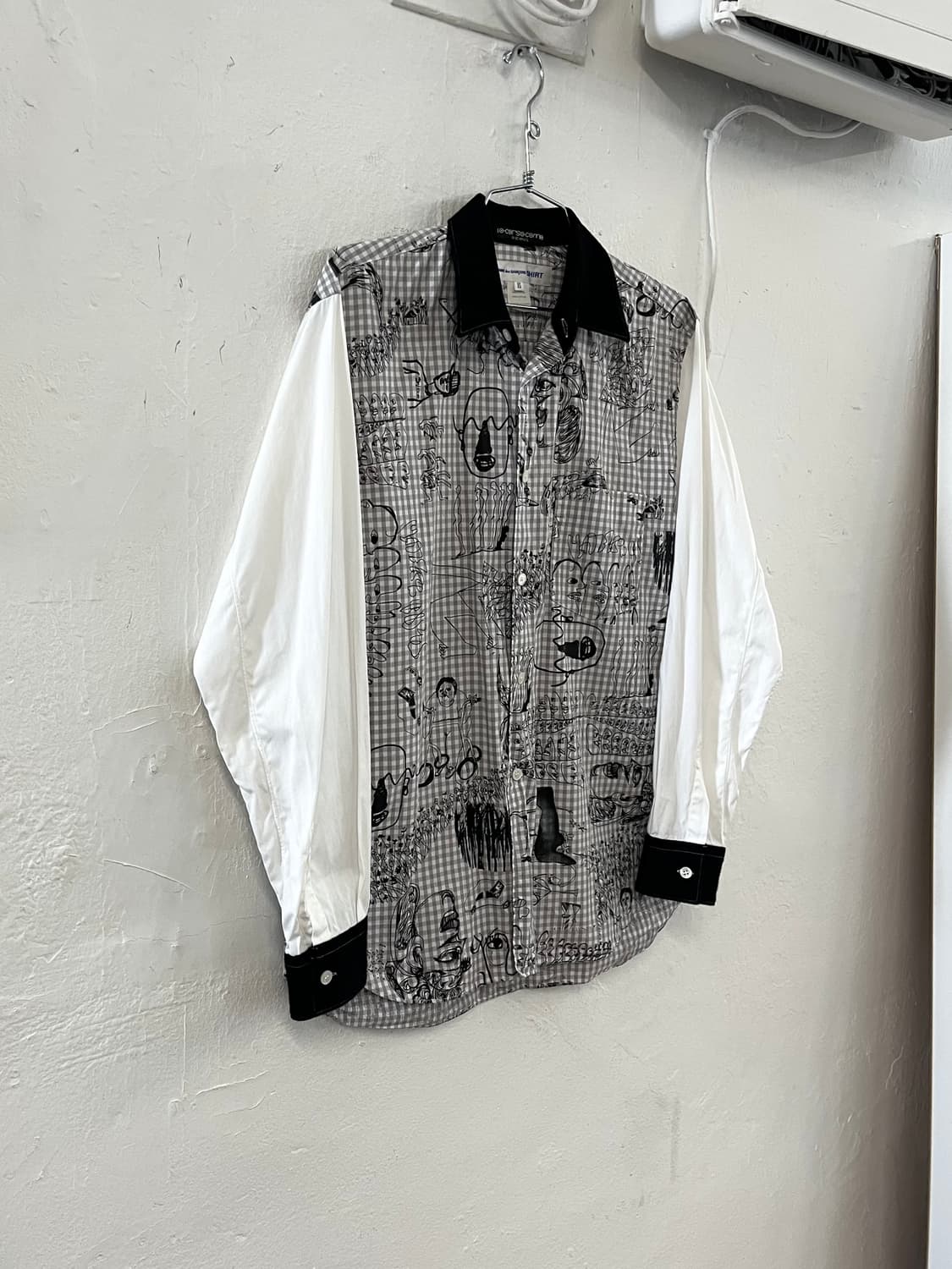 꼼데가르송 셔츠 라인 2016 SS 아트 셔츠 상품이미지2