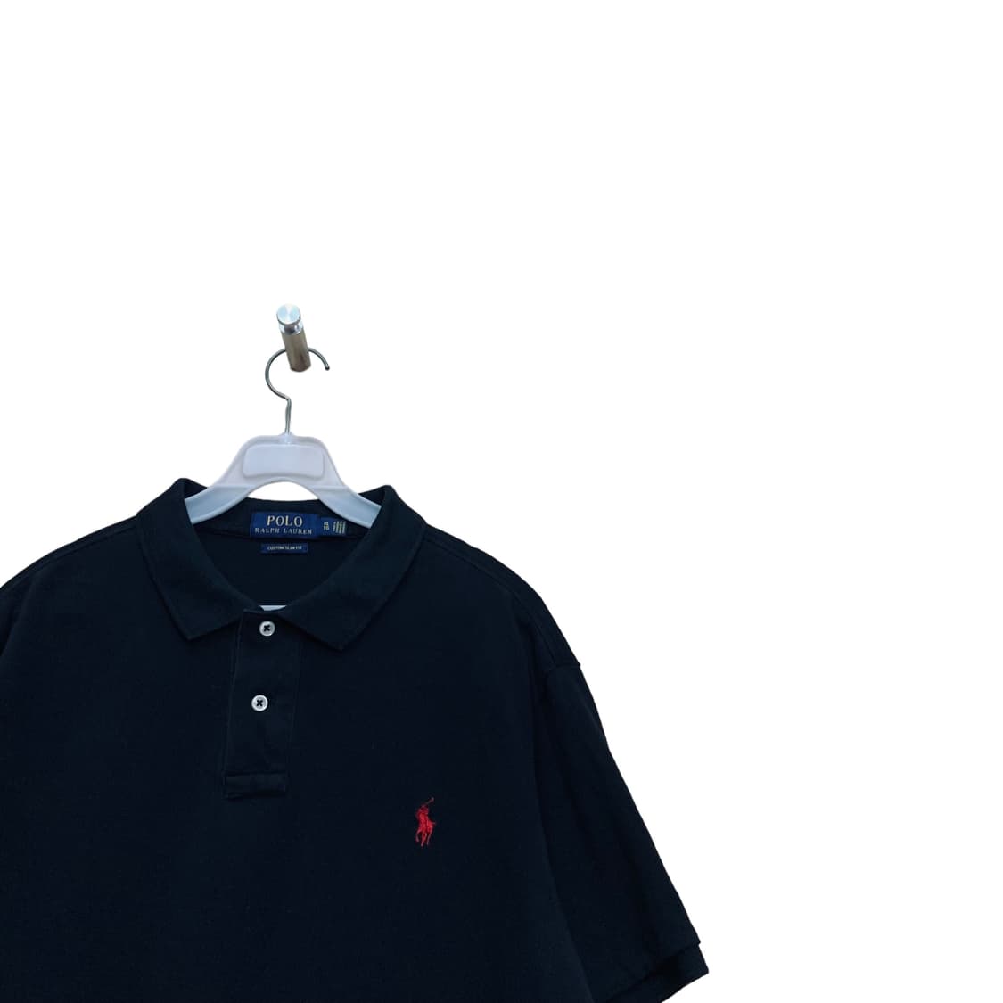 폴로랄프로렌 블랙 신형 반팔 카라티 상품이미지2