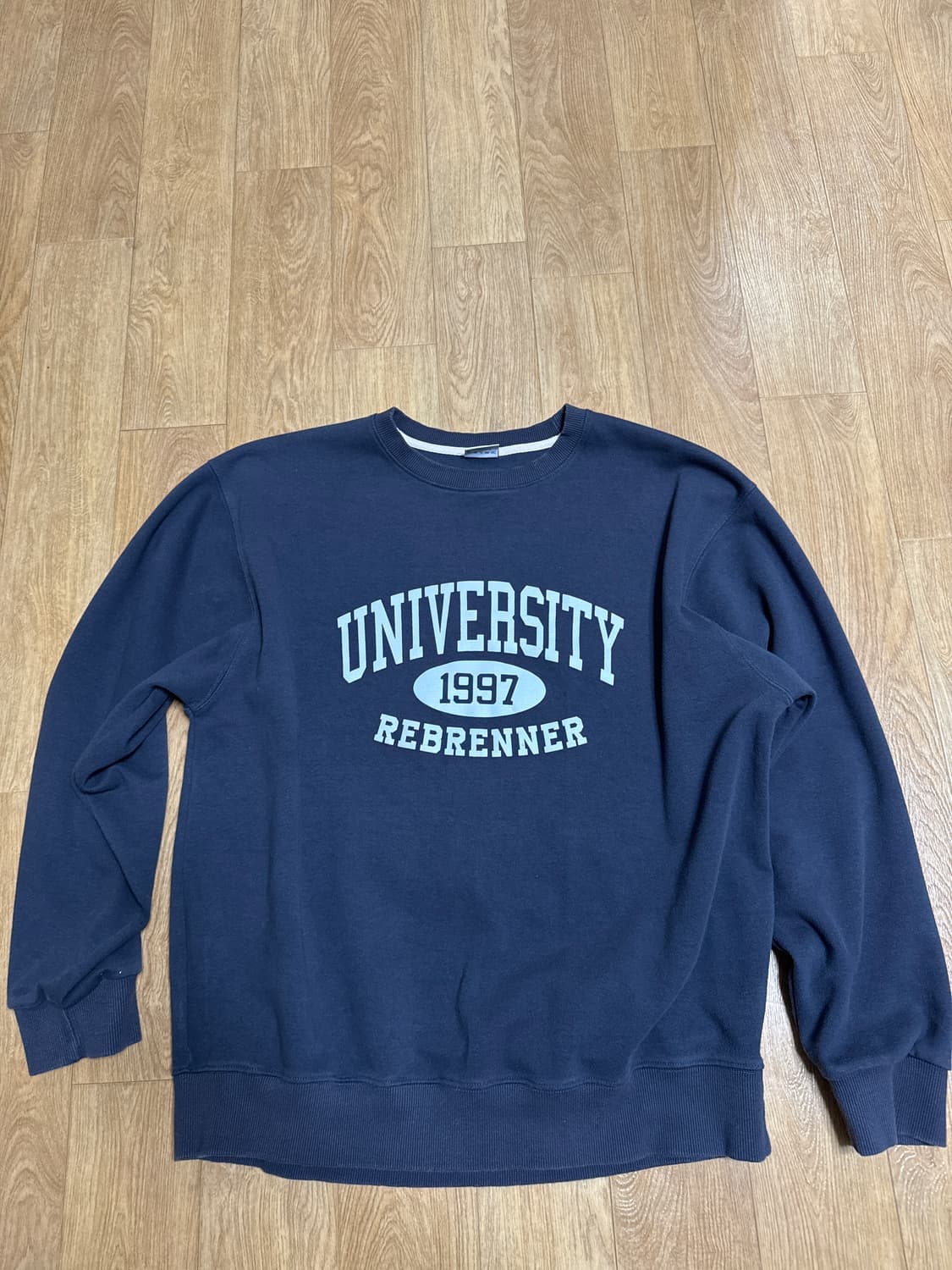 DTF 스탠다드 스웨츠 셔츠 유니버시티(네이비) 상품이미지1