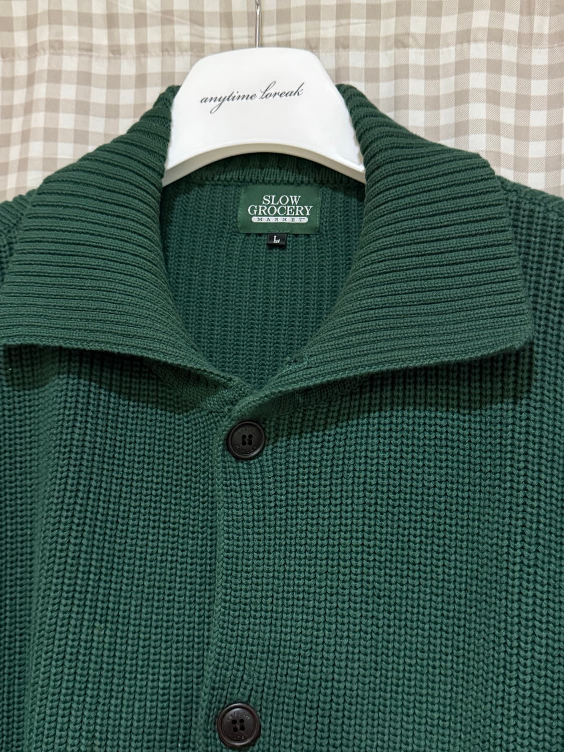 비슬로우x런던그로서리마켓 콜라보 가디건 L사이즈 상품이미지2