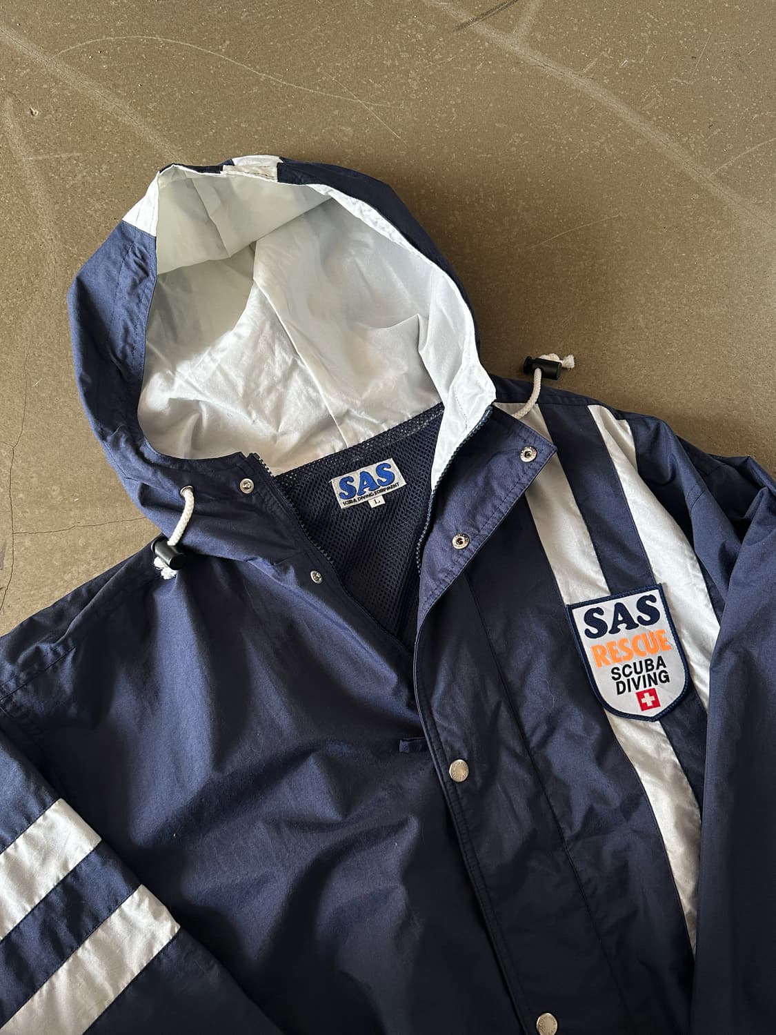 SAS 라인 윈드브레이커 바람막이 상품이미지2