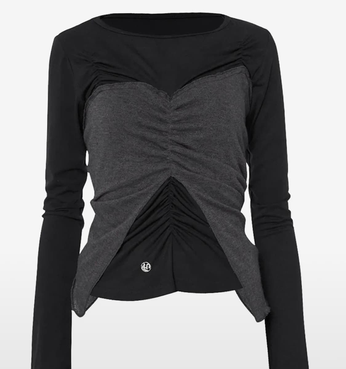 플레어업 뷔스티에 레이어드 롱슬리브 상품이미지1