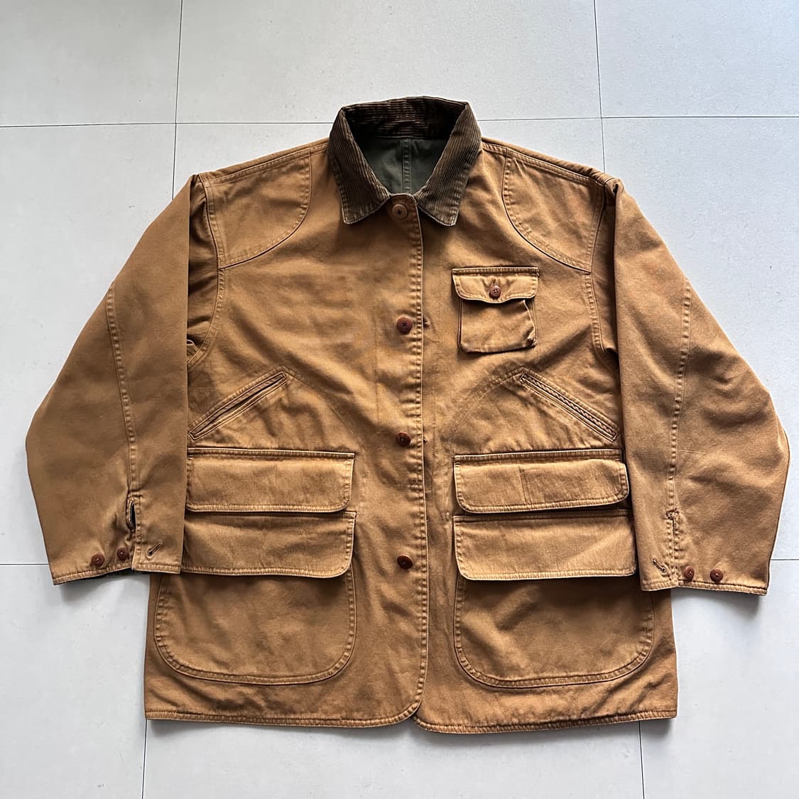 90s 폴로 컨트리 랄프 로렌 리버시블 헌팅 자켓 XL 상품이미지2