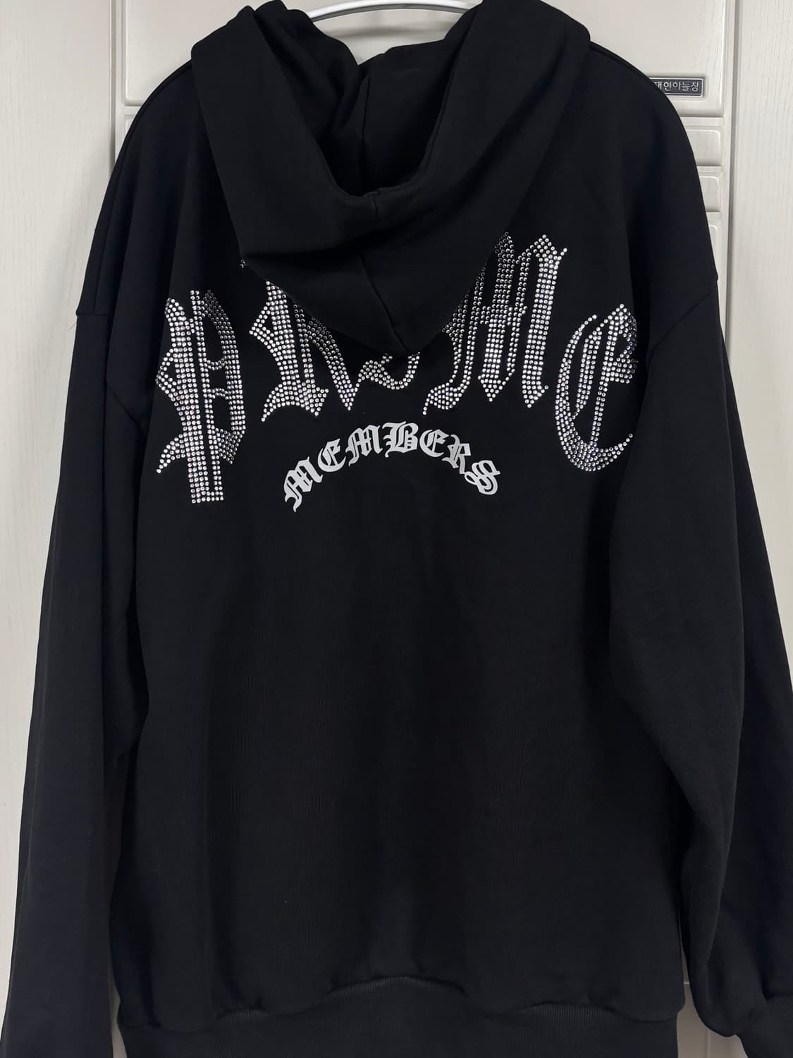 프라임멤버스 라인스톤 후드집업 상품이미지2