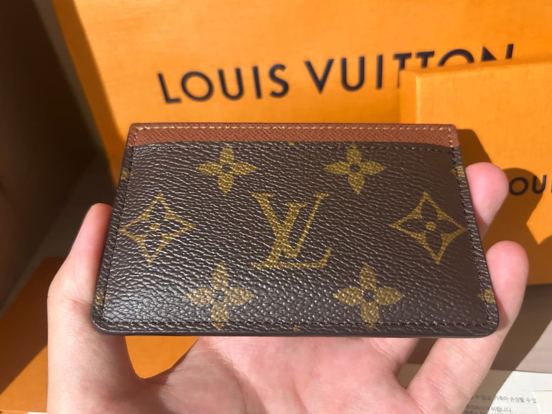 [새상품급/풀구성] 루이비통 모노그램 카드홀더 카드지갑 상품이미지3
