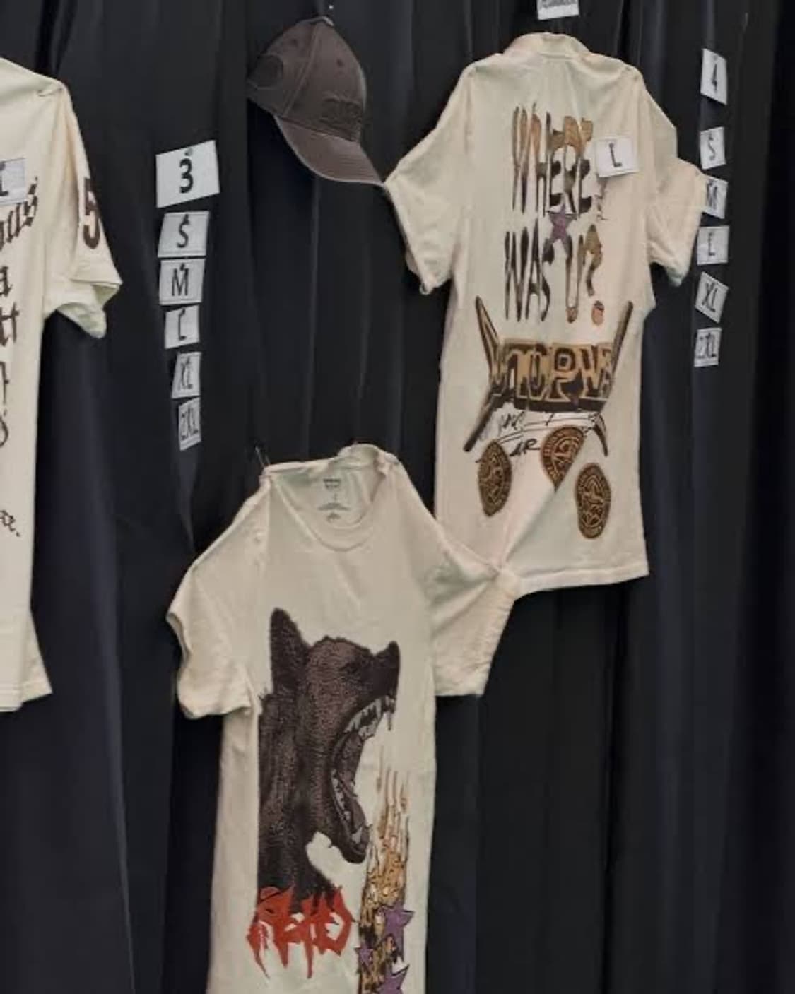 트레비스 스캇 내한 머천 반팔티 상품이미지1