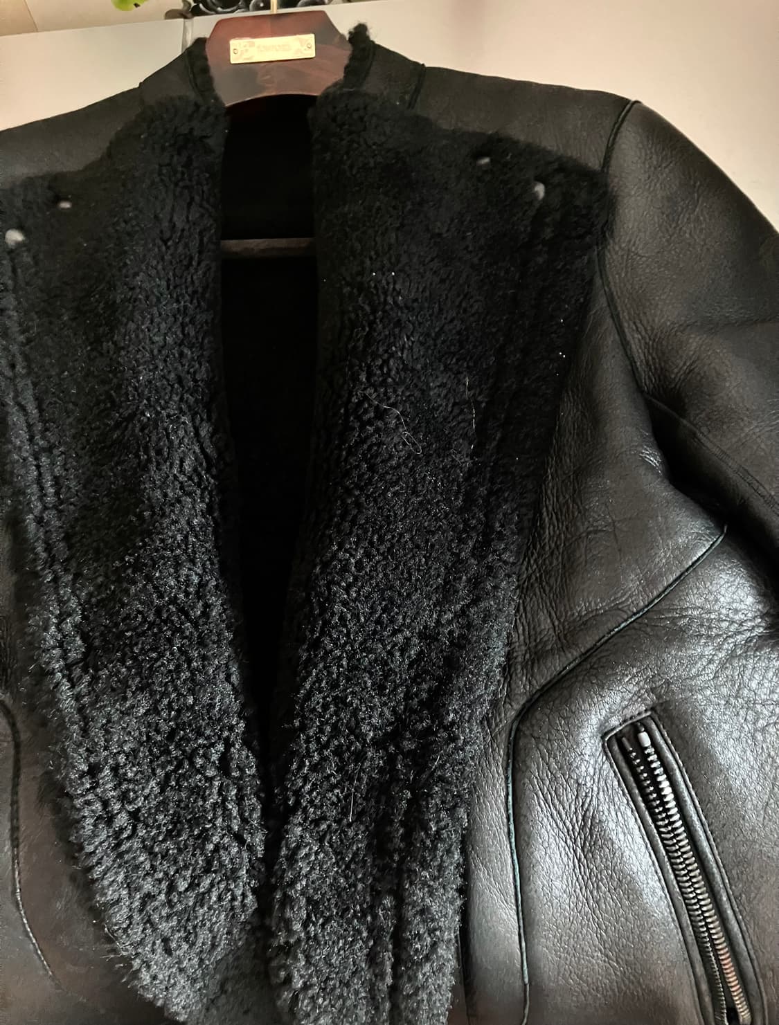 발망 무스탕 자켓 상품이미지7