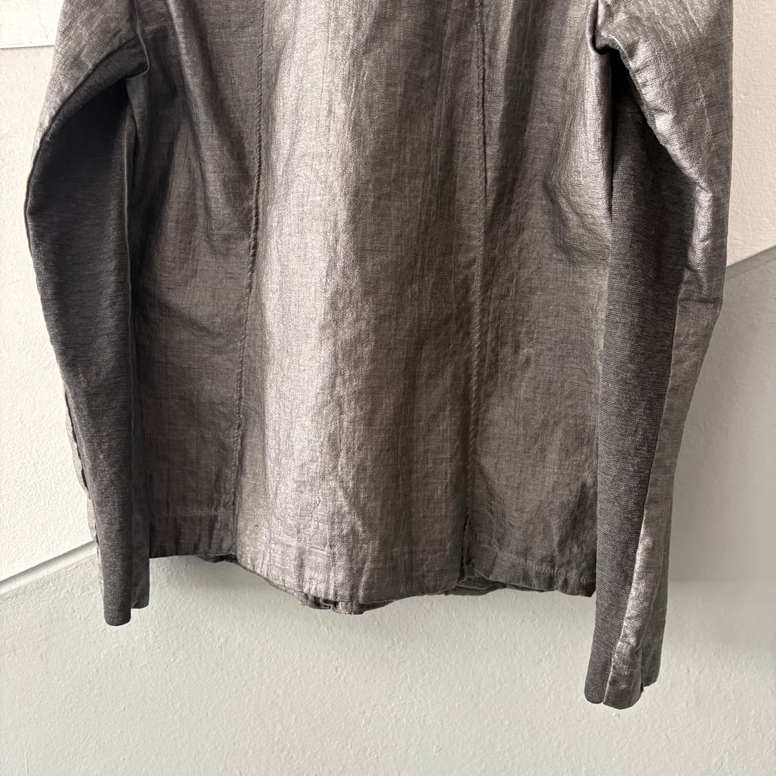 TRANSIT 트랜싯 코팅 집업 자켓 상품이미지8