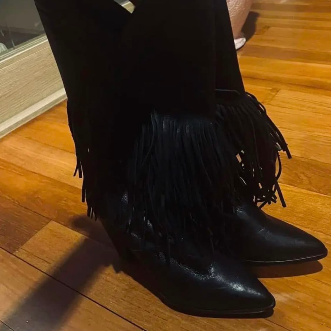 자라 프린지 웨스턴 부츠 상품이미지2