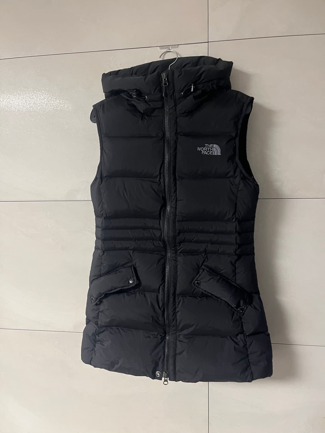 노스페이스 롱 패딩 조끼 블랙 [L] 상품이미지3