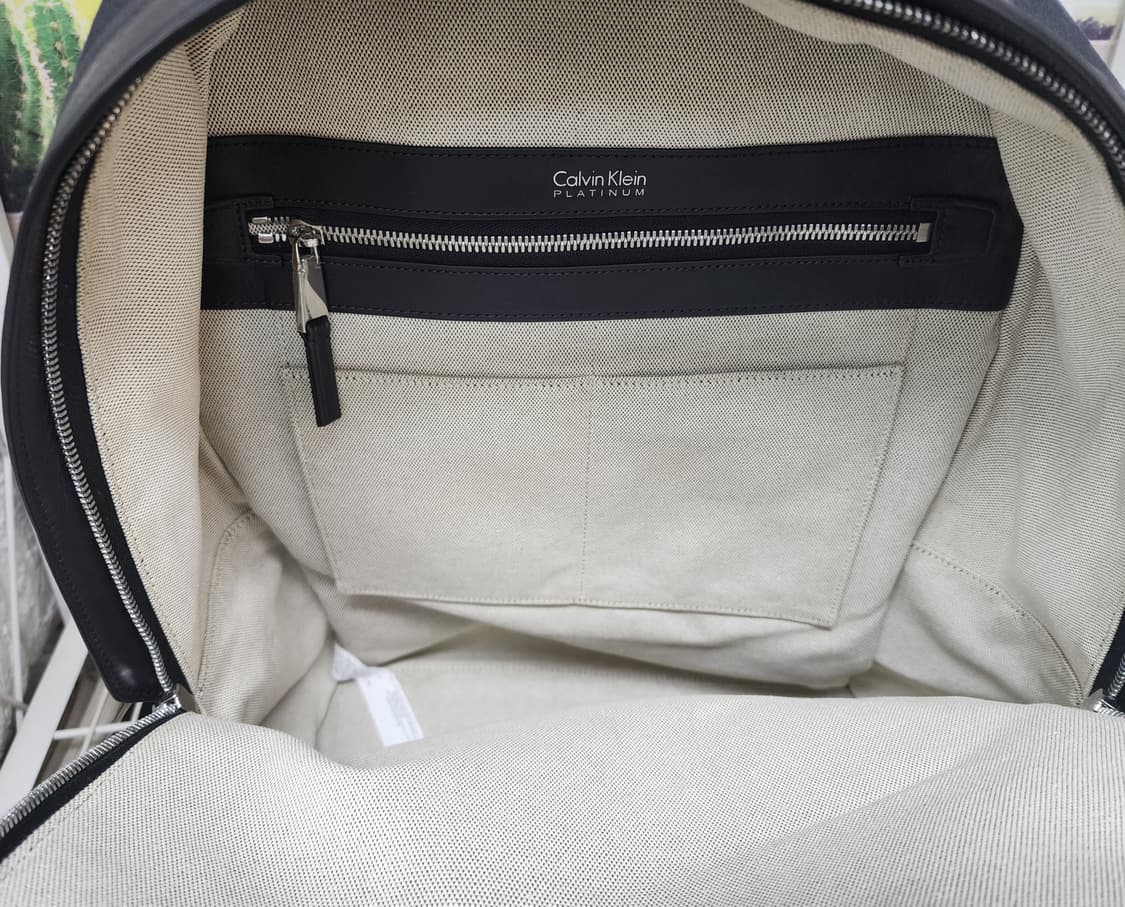 캘빈클라인 백팩 레더 믹스 백팩 BD26 상품이미지6