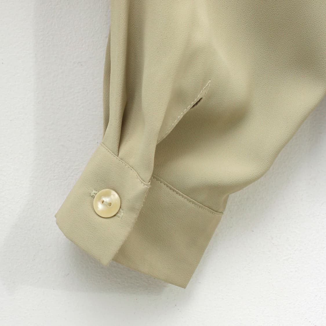 일본 빈티지 라운드 칼라 넥 블라우스 상품이미지6