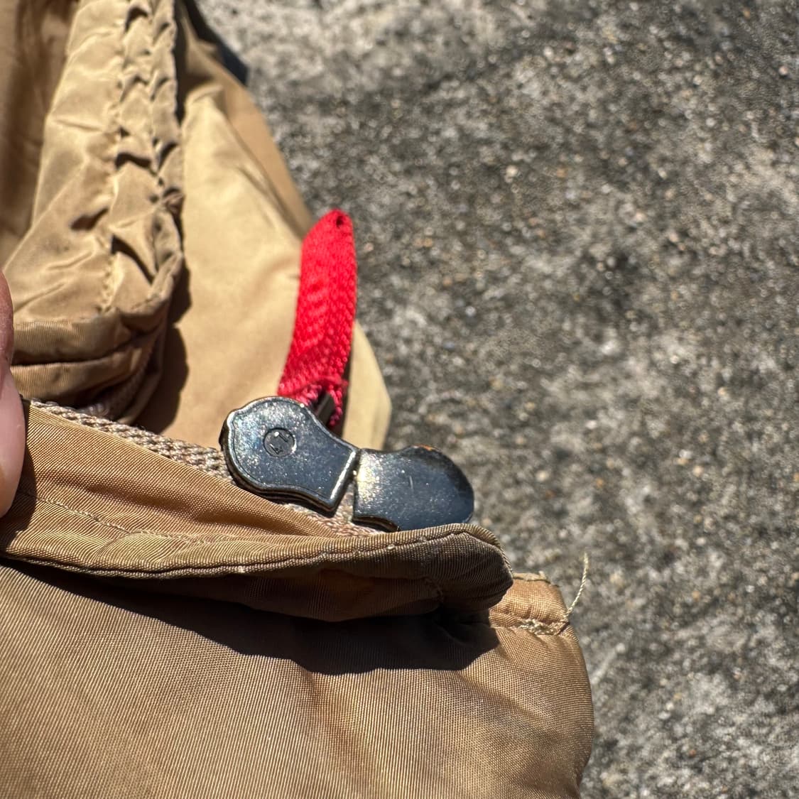 [M~L] Prada Sport 프라다스포츠 후드 롱 패딩 코트 상품이미지8