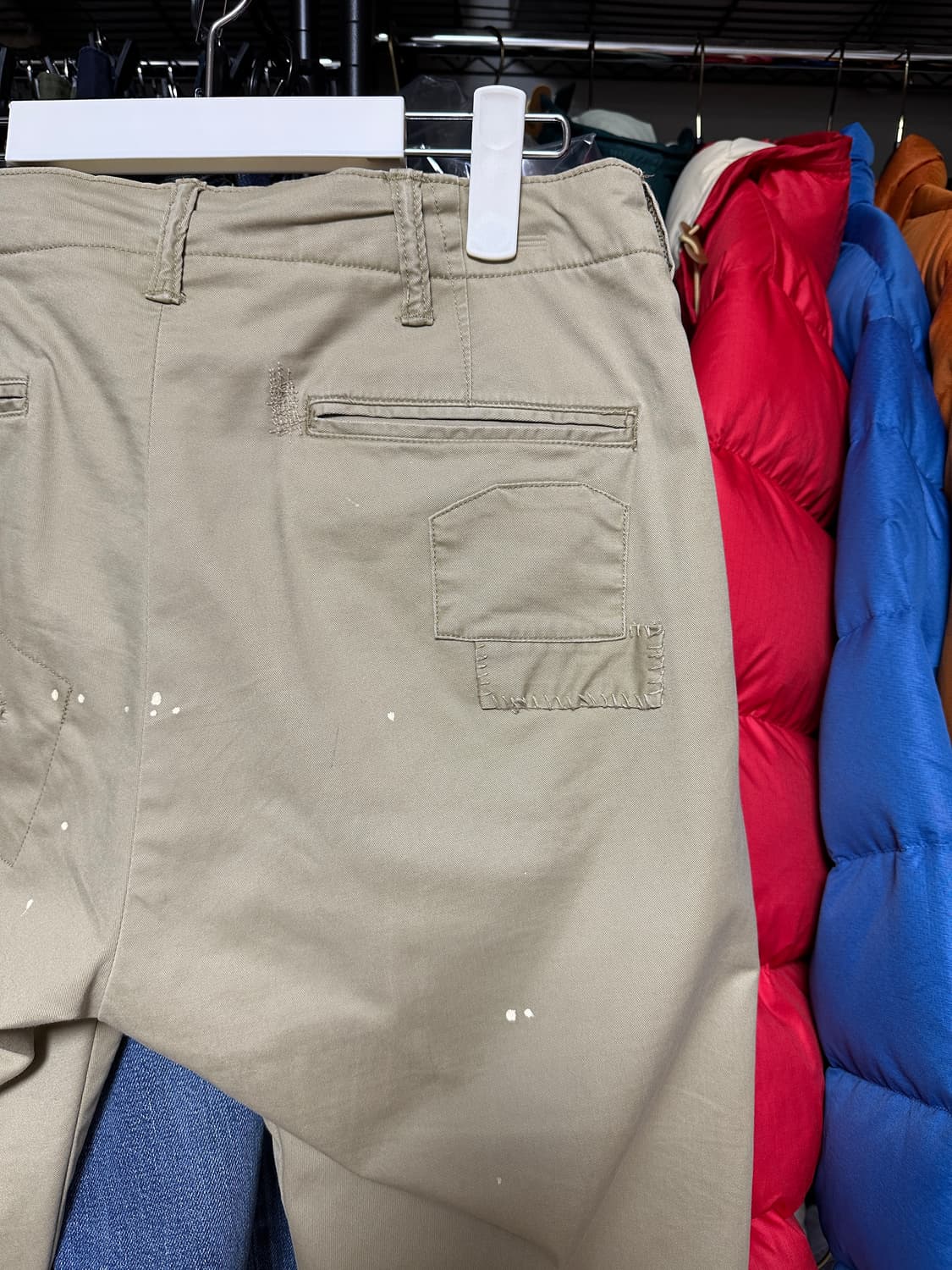 (1회착) 폴로 랄프로렌 릴렉스드핏 패치워크 치노 30x30 상품이미지6