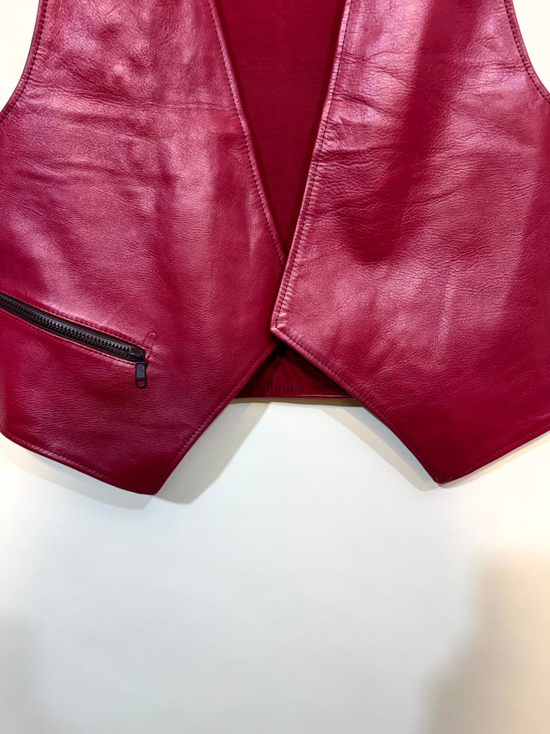 leather vest 상품이미지4