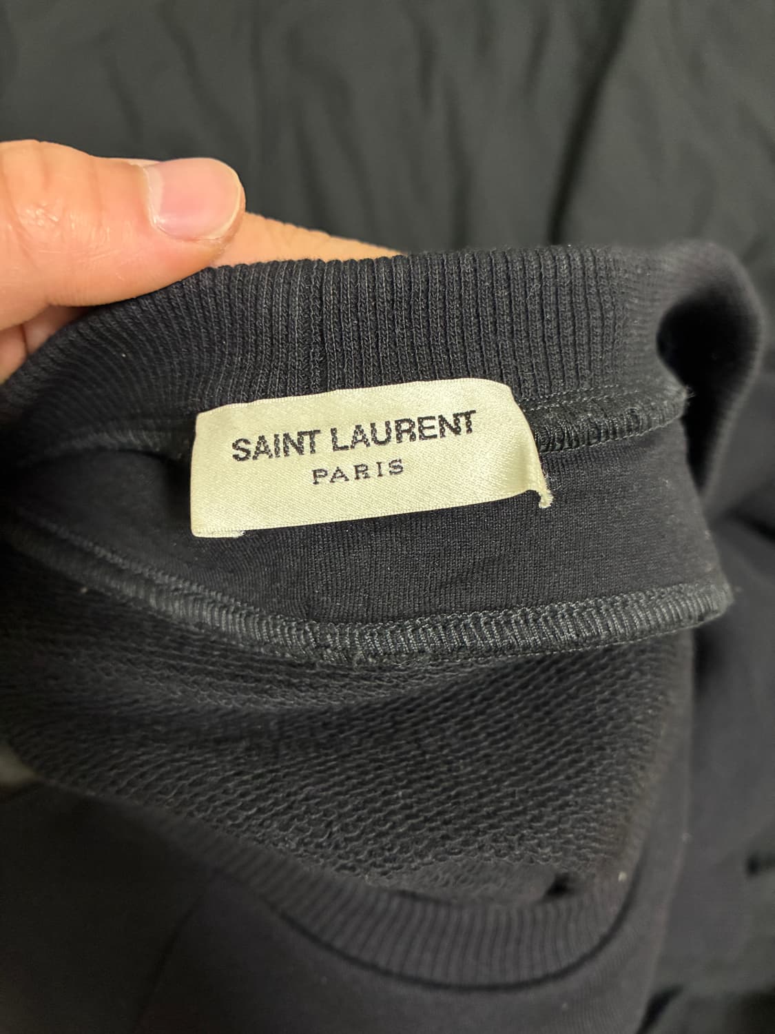 Hedi Sanit Laurent lamskin Shoulder 상품이미지2