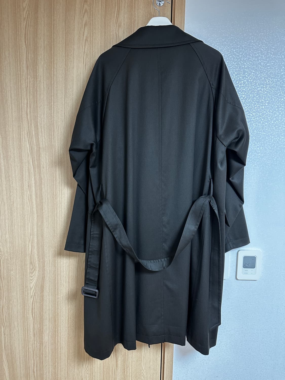 (3 현재5) 브라운야드 로브 코트 - 브라운 상품이미지3