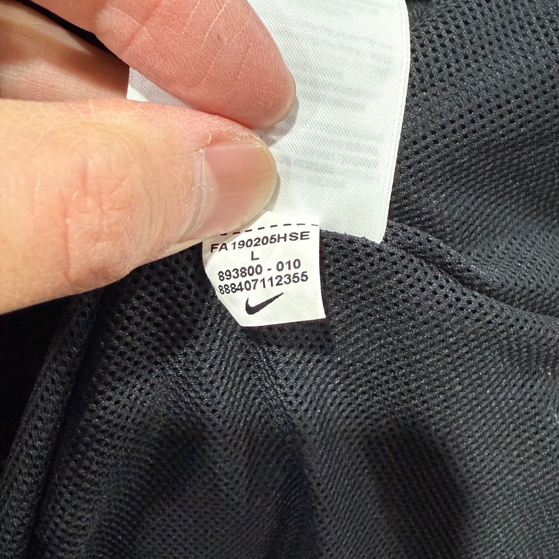 L 나이키 아카데미 드릴탑 바람막이 윈드러너 아노락 웜업 롱슬리브  상품이미지6