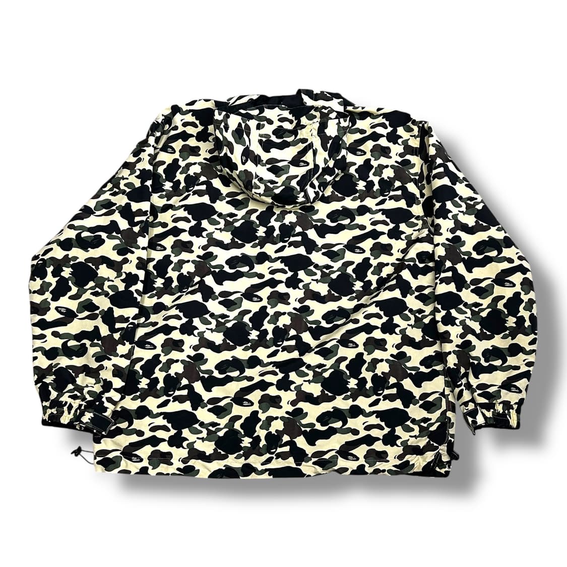 Bape 옐로우 카모 리버서블 후드 바람막이 상품이미지2