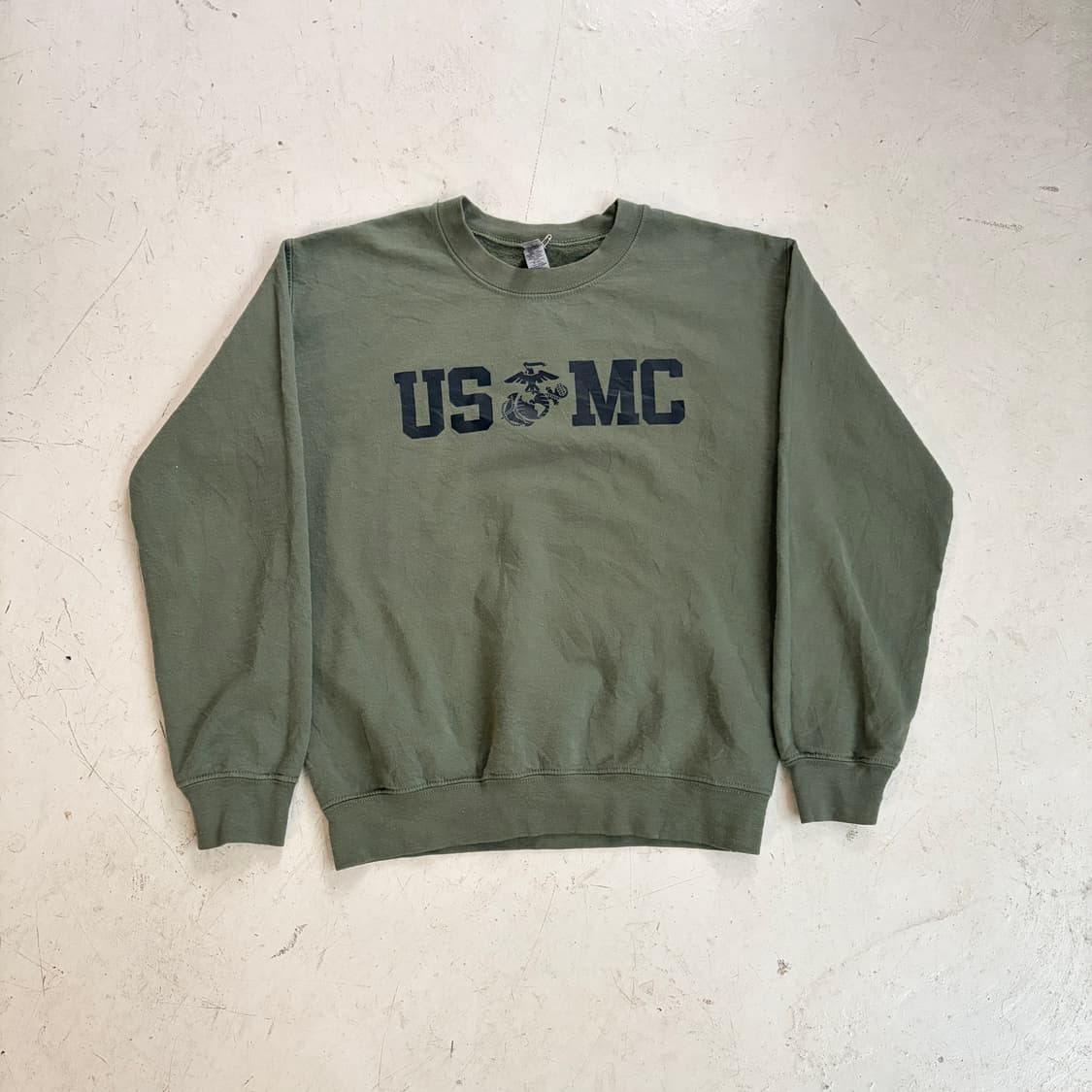 USMC 길단 빈티지 스웻셔츠 S 상품이미지1