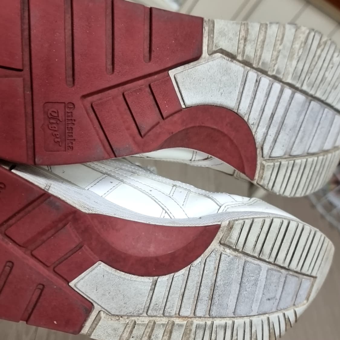 오니츠카타이거 흰색 스니커즈 운동화(280) 상품이미지4