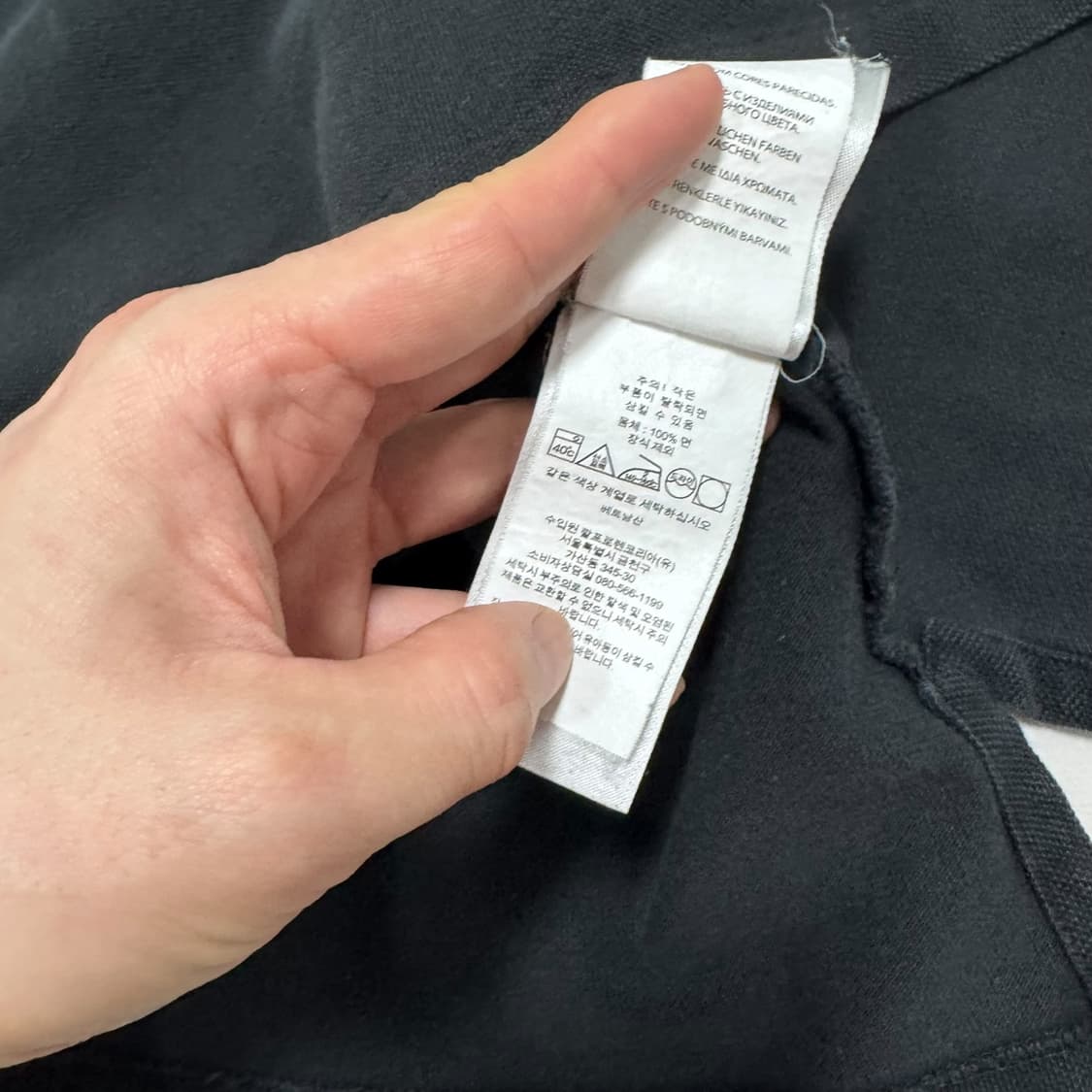 신형 폴로 랄프로렌 블랙 반팔카라티 상품이미지4